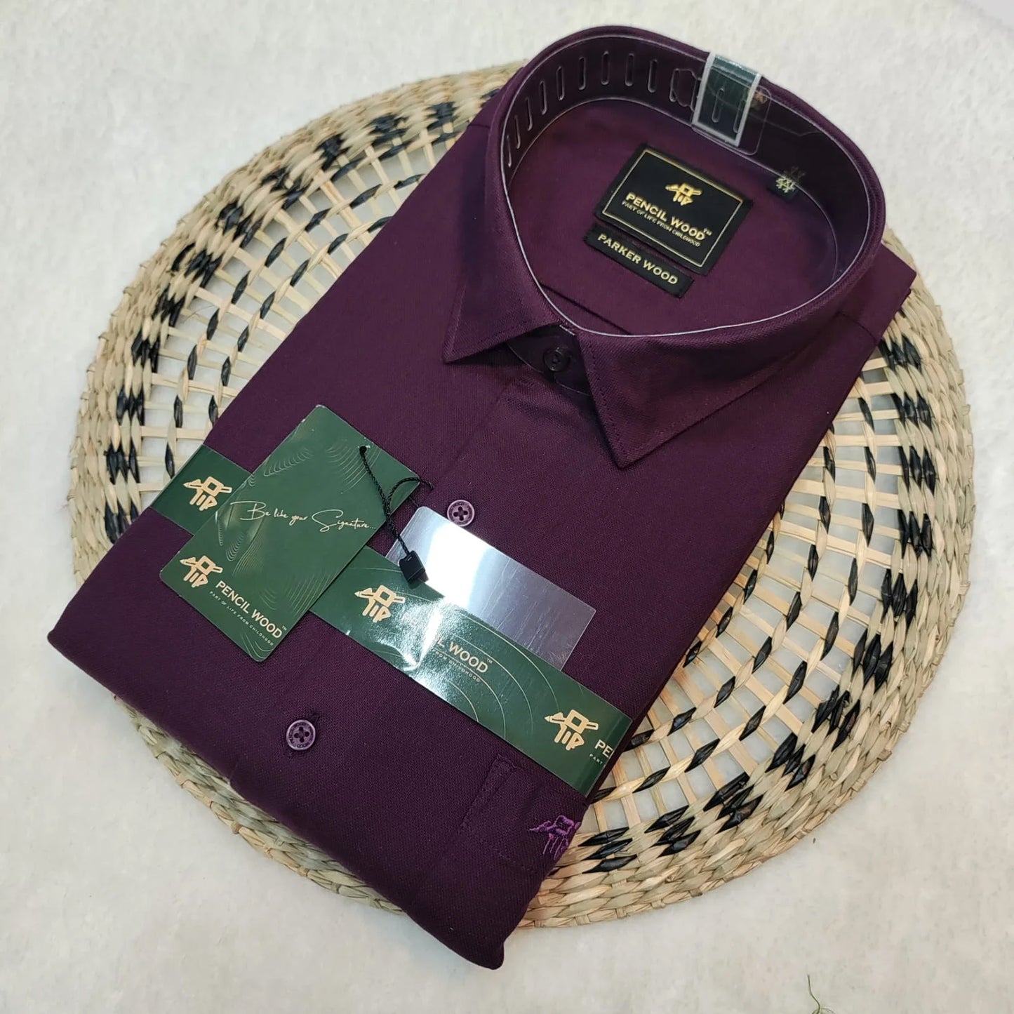 Cotton Club Plain Shirt