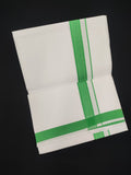 Cotton White Dhoti | Fancy Border | 2 Mtrs