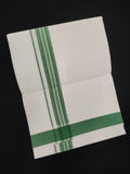 Cotton White Dhoti | Fancy Border | 2 Mtrs