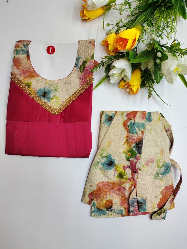 Pavishna Pattu Pavadai (Age-1)