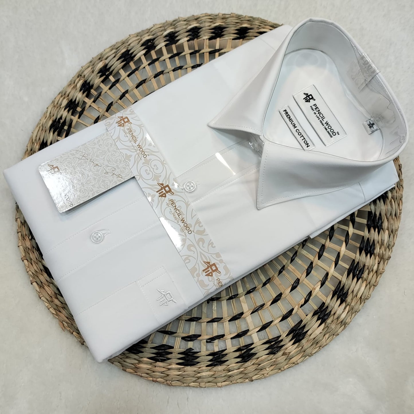 Premium Cotton White Shirts